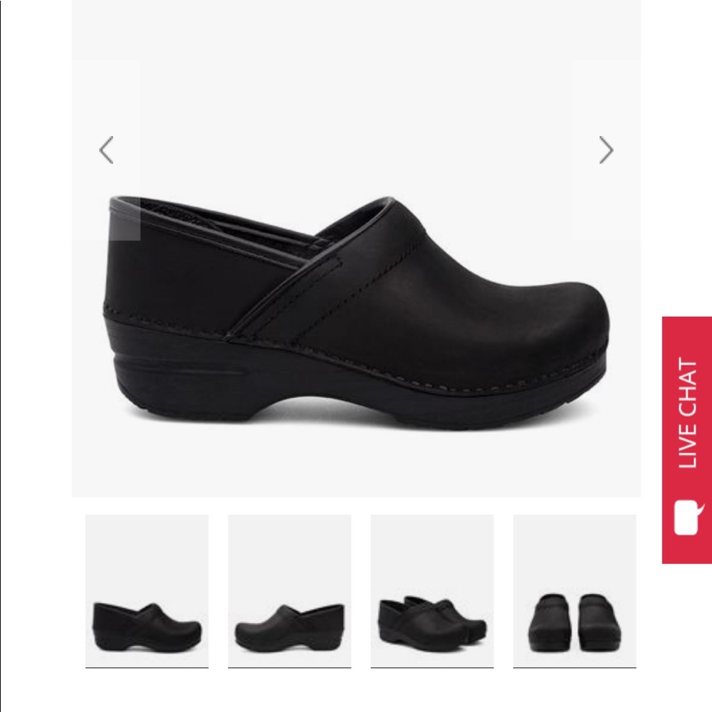 Professional Black Oiled Danskos